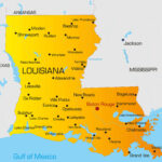 Louisiana Map Guide Of The World