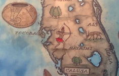 love this map of the florida native american tribes seen at the tampa Love This Map Of The Florida Native American Tribes Seen At The Tampa