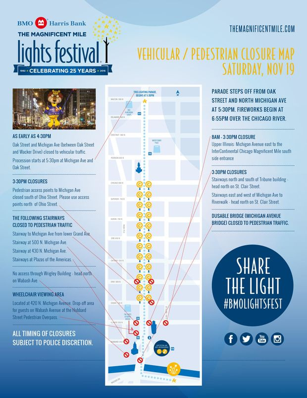 Magnificent Mile Lights Festival What To Know If You Go Downtown 