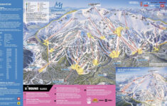 Mammoth Mountain Ski Area Trail Map Onthesnow Mammoth Mountain Map