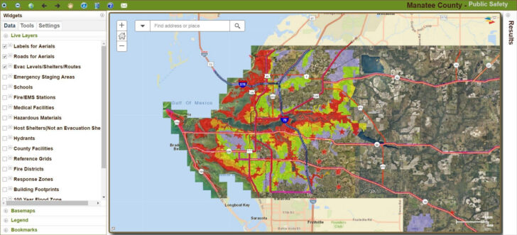 Manatee County Storm Surge Map