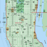 Manhattan Map 1 Png Walks Of New York