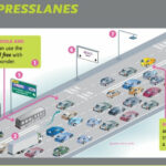 MAP 110 Freeway FasTrak Express Lanes Take A Toll On Drivers