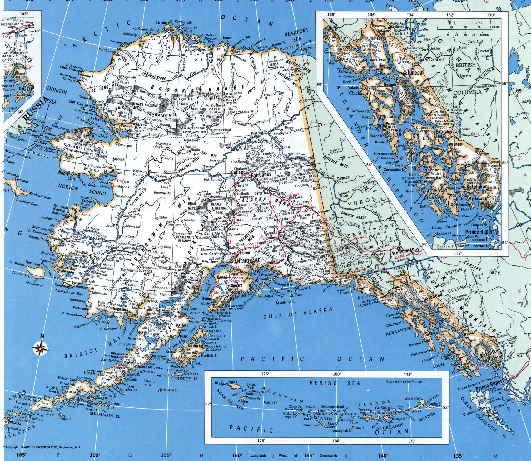 Map Of Alaska Full Size Gifex