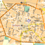 Map Of Bologna IT Bolonia
