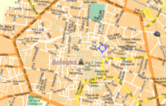 Map Of Bologna IT Bolonia