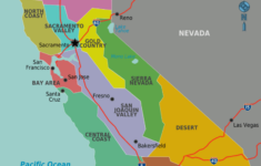 Map Of California Cities Science Trends