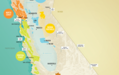 Map Of California Wine Appellations Printable Maps