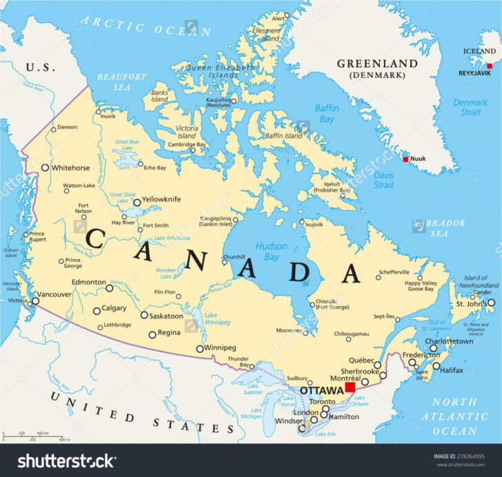 Printable Maps Of Canada