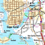 Map Of Cape Coral Florida Maping Resources