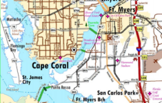 Map Of Cape Coral Florida Maping Resources