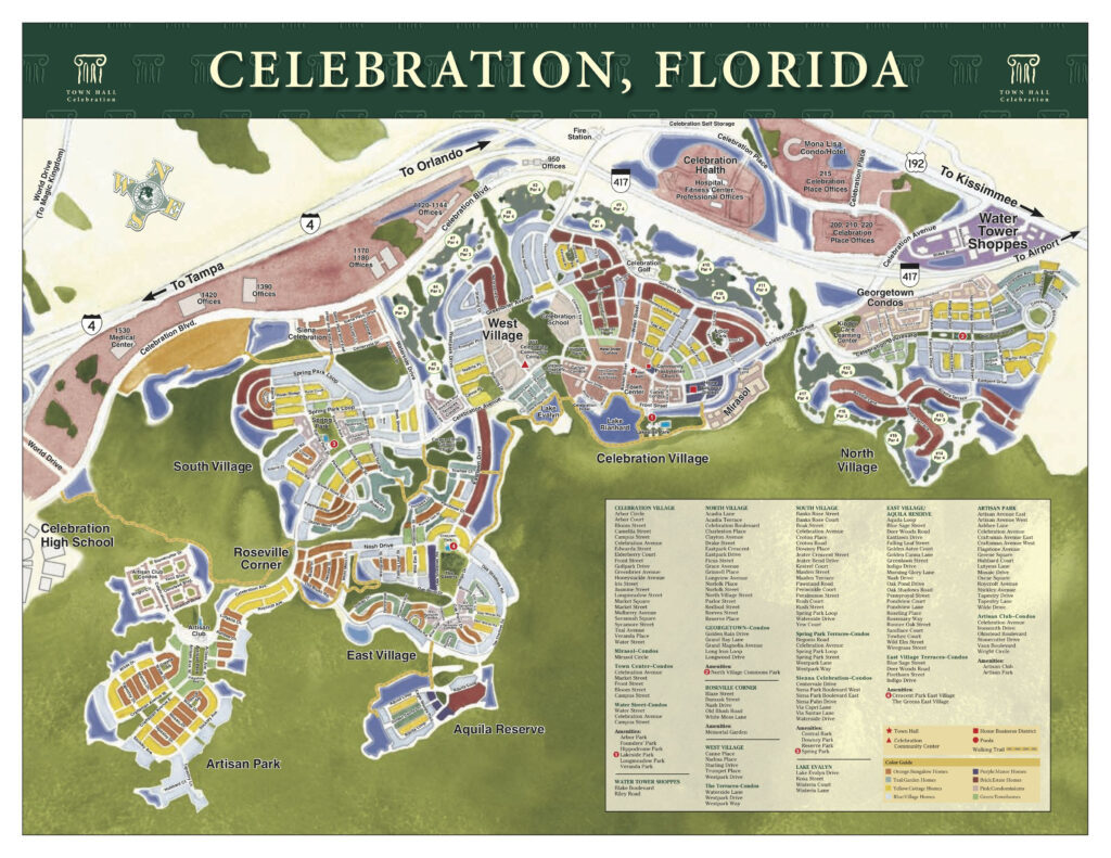 Celebration Orlando Fl Zoning Map Wells Printable Map 1497