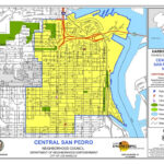 Map Of Central Boundaries Central San Pedro Neighborhood Council