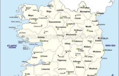 Map Of Counties In Ireland This County Map Of Ireland Shows All 32