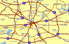 Map Of Dallas Texas And Surrounding Area Sunday River Trail Map
