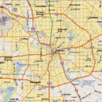 Map Of Dallas Texas TravelsMaps Com