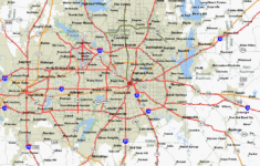 Map Of Dallas Texas TravelsMaps Com