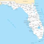 Map Of East Coast Of Florida Cities Printable Maps