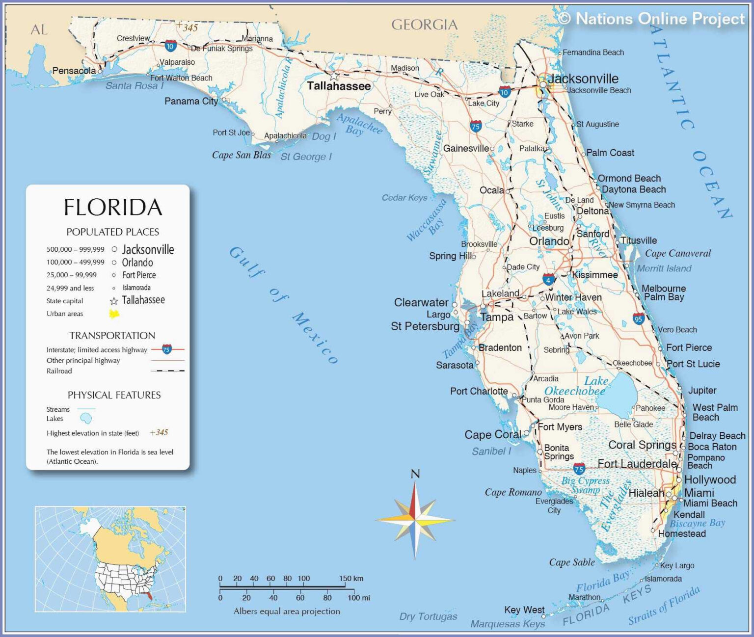Map Of Florida East Coast Beach Towns Printable Maps Wells Printable Map 1085