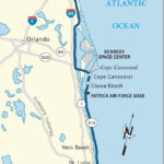 Map Of Florida East Coast Beach Towns Printable Maps