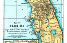 Map Of Florida Engraved For King s Handbook Of The United States