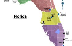 Map Of Florida Overview Map Regions Worldofmaps Online Maps