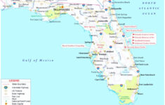 Map Of Florida West Coast Towns Printable Maps