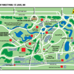 Map Of Forest Park In St Louis Missouri Forest Park Forest Park St