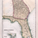 Map Of Georgia And Florida