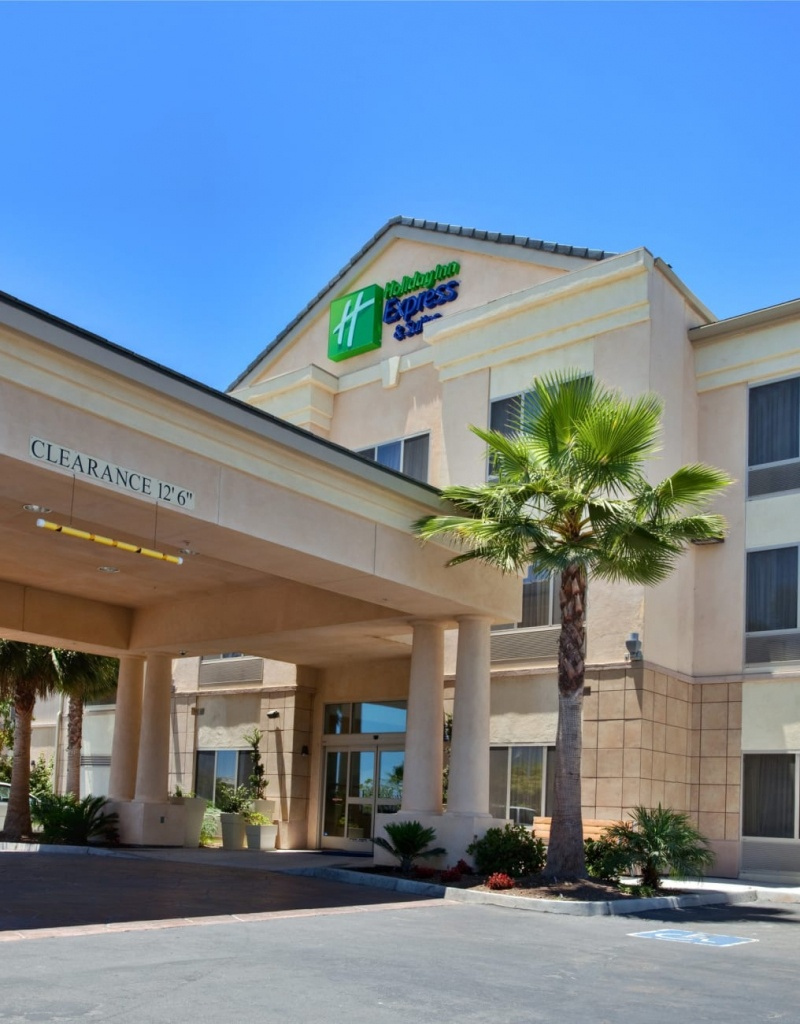 Map Of Holiday Inn Express Locations In California Printable Maps