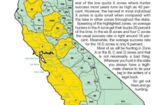 map of hunting zones in california printable maps 2 Map Of Hunting Zones In California Printable Maps