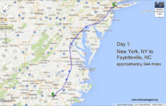 Map Of I 95 From Nj To Florida Printable Maps