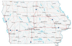 map of iowa cities and roads gis geography Map Of Iowa Cities And Roads GIS Geography