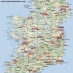 Map Of Ireland With Tourist Attractions Maps Update 800900 Map Of