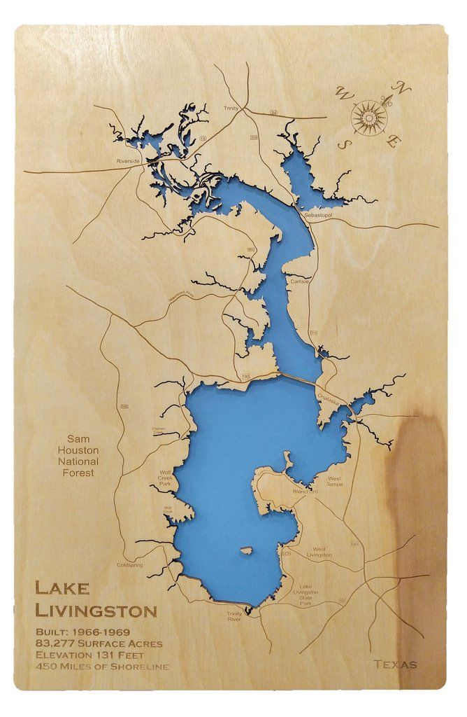 Map Of Lake Livingston Boston Massachusetts On A Map