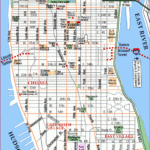 Map Of Manhattan Tourist Pictures Map Of Manhattan City Pictures