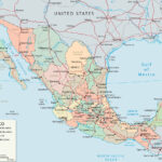 Map Of Mexico Baja California Cancun Cabo San Lucas Cancun Mexico