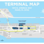 Map Of Miami Florida Cruise Ship Terminal Printable Maps