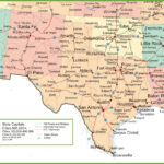Map Of New Mexico Oklahoma And Texas Google Maps Texas Cities
