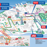 Map Of New York Manhattan Tourist Sights And Attractions From