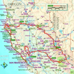 Map Of Northern California And Oregon Border Map Of Usa District