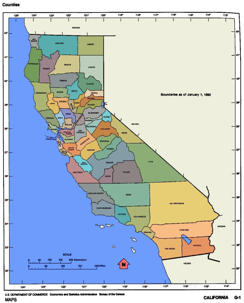 Map Of Northern California Cities And Towns Printable Maps  Wells 