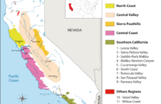 Map Of Northern California Wine Regions Printable Maps