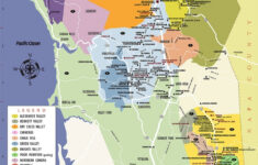 Map Of Northern California Wine Regions Printable Maps