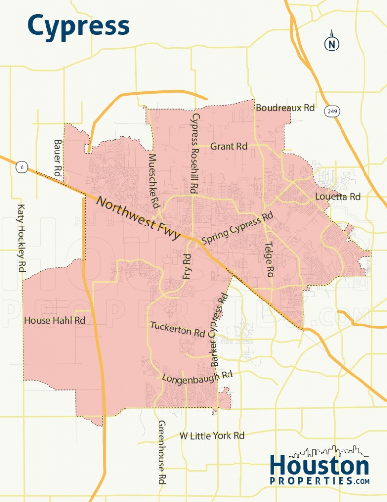 Map Of Northwest Houston Texas Printable Maps