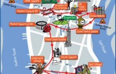 map of nyc tourist attractions sightseeing tourist tour regarding Map Of Nyc Tourist Attractions Sightseeing Tourist Tour Regarding