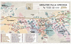Map Of Palm Springs California And Surrounding Area Printable Maps