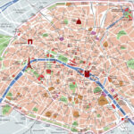 Map Of Paris Tourist Attractions Sightseeing Tourist Tour