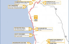 Map Of Pch 1 In California Printable Maps