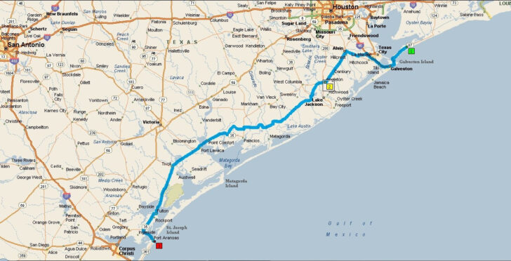 Port Aransas Street Map